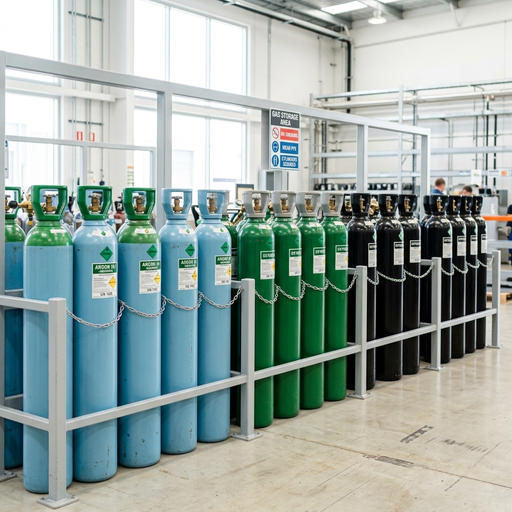 Industrial Welding Gas Tank Exchange Supply Houston